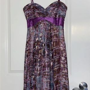BCBG strapless gown size 0